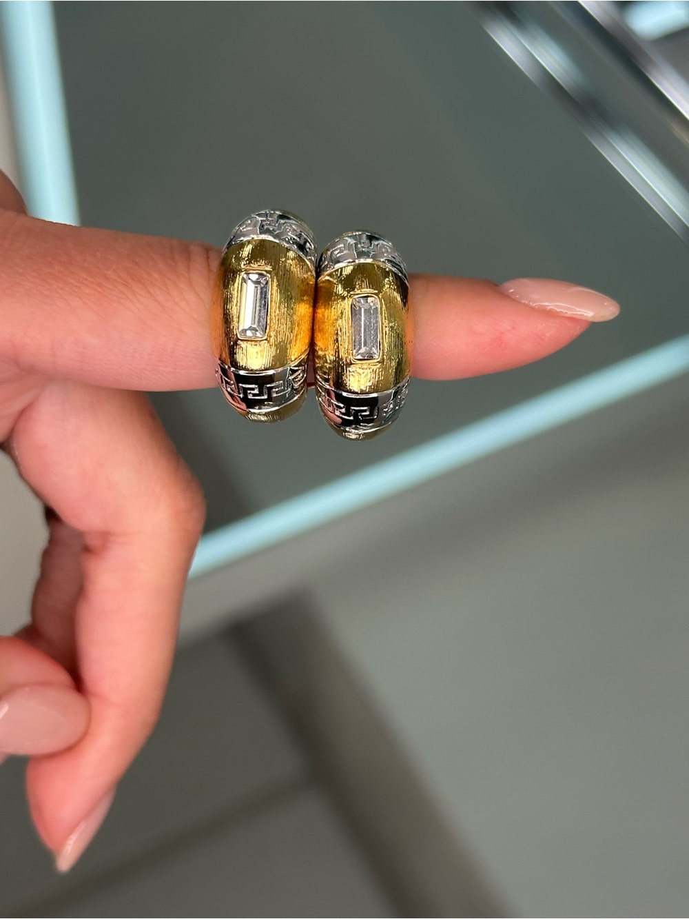 Versace Clip On Earrings
